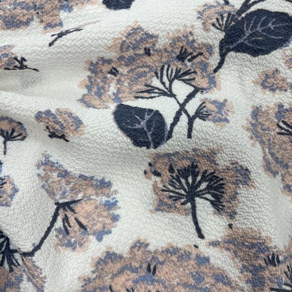 Floral Ruffle Crop Blouse - Picture 3 of 5